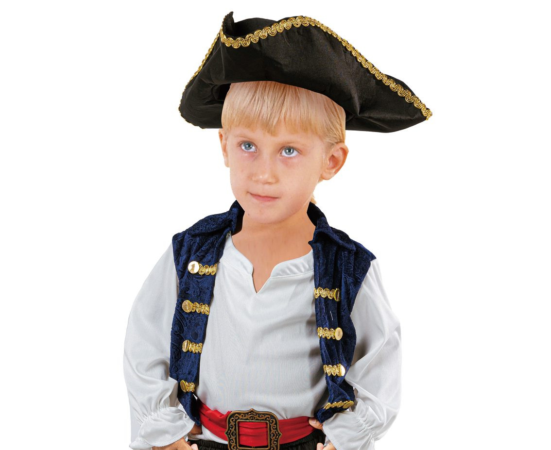 Role play-set for child Pirate (shirt, pants, hat, belt), size 92/104 cm